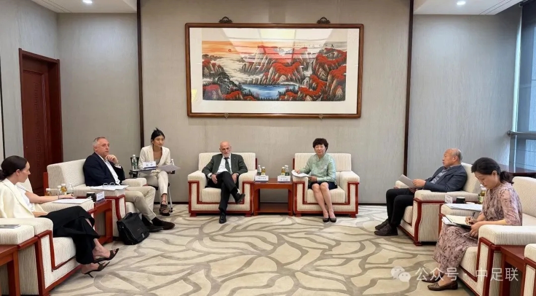 中足联与西甲达成多项战略共识 特巴斯称中国职联智能化是范例
